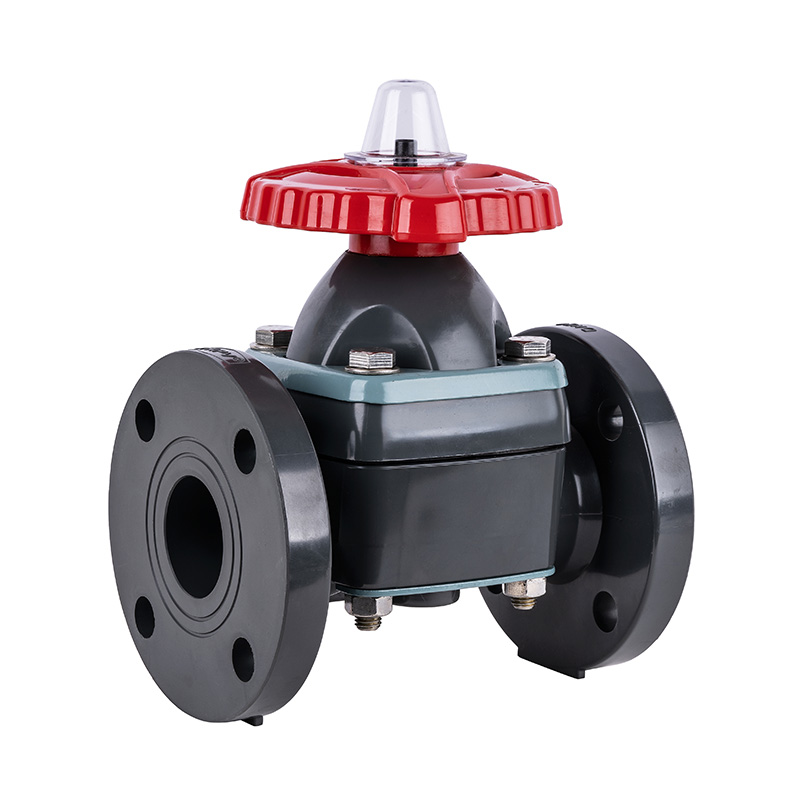 Vanne à membrane à bride FRPP G41F-10S DN20, DN32-150 20A, 32A-150A, norme JIS