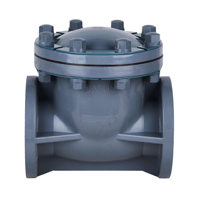 Norme du clapet anti-retour à balançoire PVC-C H44F-10V DN15-300 GB