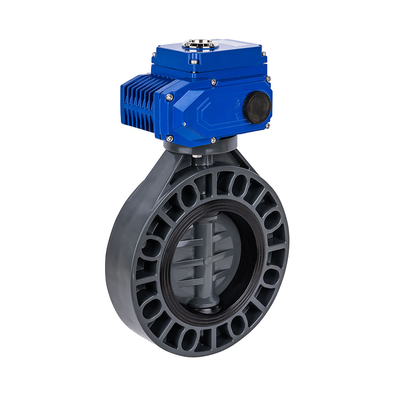 Vanne papillon électrique FRPP D971X-10S DN32-1000 1-1/4'-30' norme ANSI