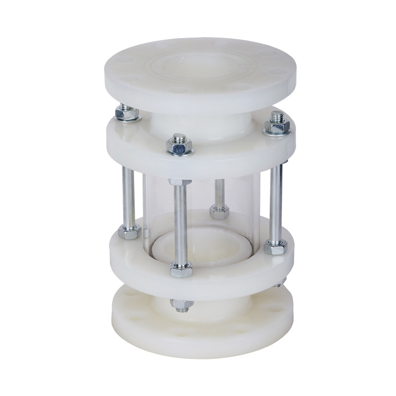 Verre de visée PVDF DN25-200 1'-8' norme ANSI