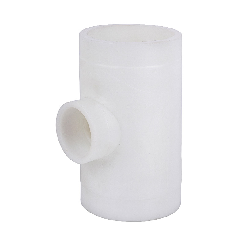 Té réducteur soudé bout à bout PVDF DN15*20-100*80 GB Standard